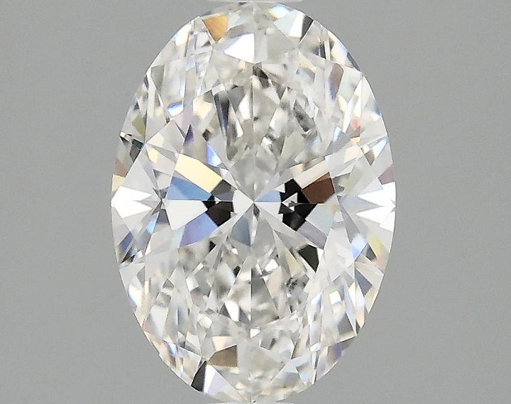 1.5 Carat Oval Shaped Ideal Cut VVS2 IGI Certified Lab Grown Diamond