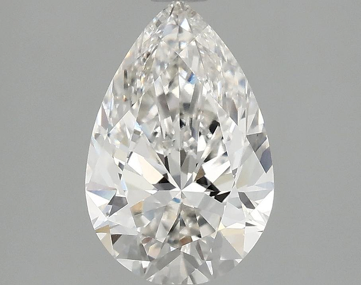 1.9 Carat Pear Shaped Excellent Cut VVS2 IGI Certified Lab Grown Diamond