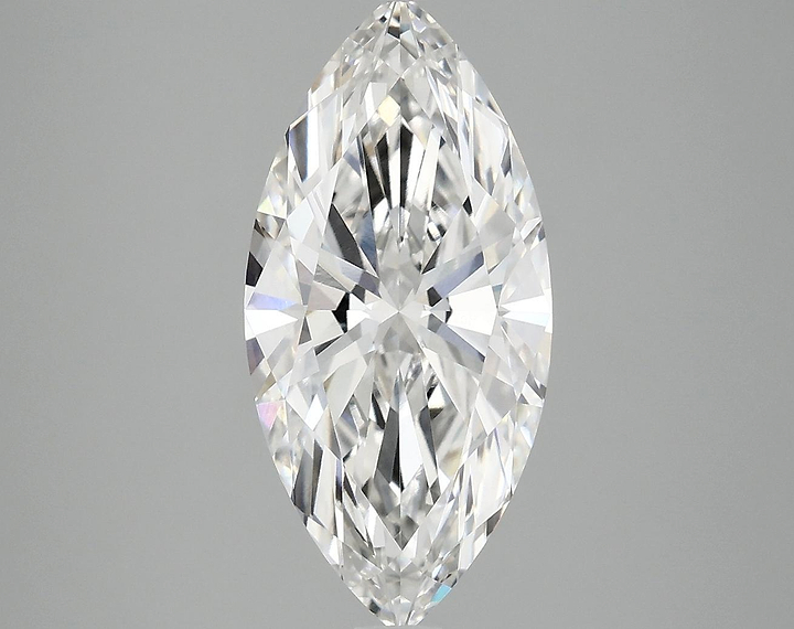 3.04 Carat Marquise Shaped Excellent Cut VVS2 IGI Certified Lab Grown Diamond
