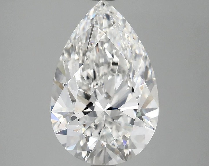 4.01 Carat Pear Shaped Excellent Cut VS1 IGI Certified Lab Grown Diamond