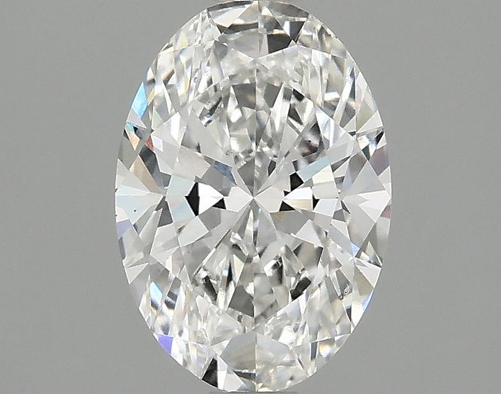 1.53 Carat Oval Shaped Ideal Cut VS2 IGI Certified Lab Grown Diamond