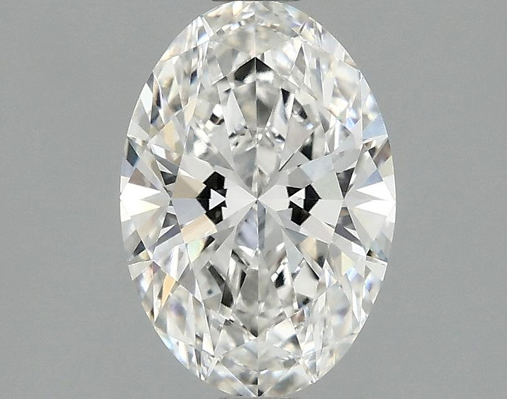 1.45 Carat Oval Shaped Ideal Cut VVS2 IGI Certified Lab Grown Diamond