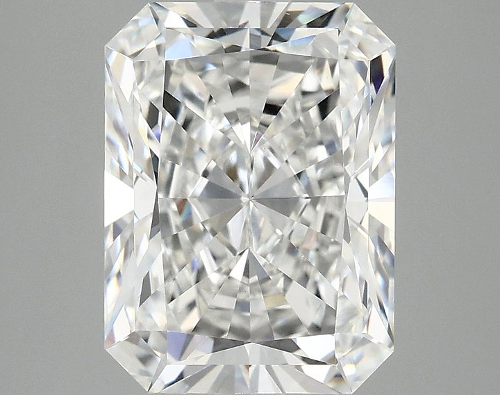 4.05 Carat Radiant Shaped Excellent Cut VVS2 IGI Certified Lab Grown Diamond