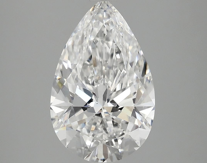 3.06 Carat Pear Shaped Ideal Cut VS1 IGI Certified Lab Grown Diamond
