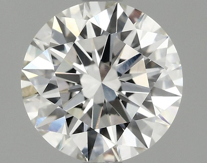 1.42 Carat Round Shaped Ideal Cut VVS2 IGI Certified Lab Grown Diamond