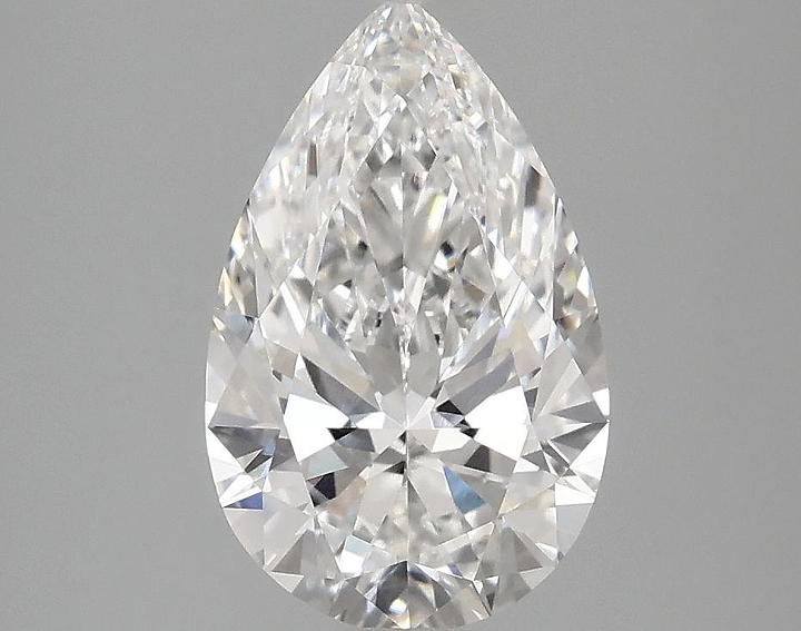 1.93 Carat Pear Shaped Ideal Cut VVS1 IGI Certified Lab Grown Diamond