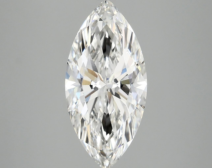 3.08 Carat Marquise Shaped Excellent Cut VS1 IGI Certified Lab Grown Diamond