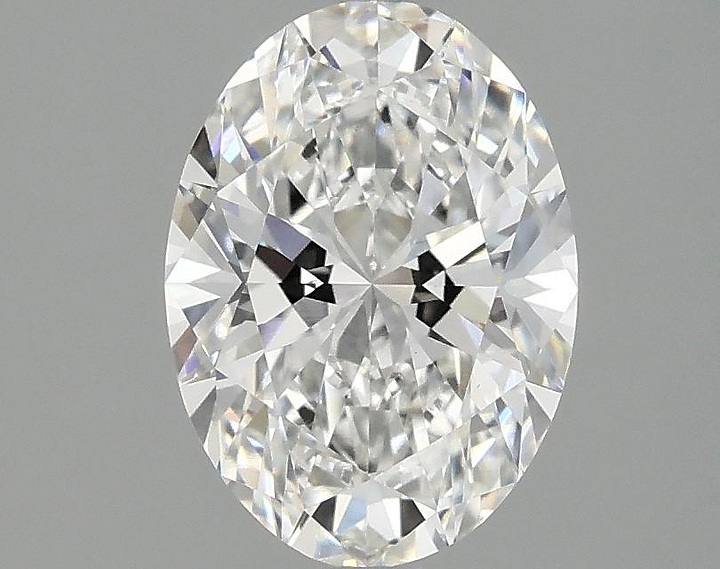 1.55 Carat Oval Shaped Ideal Cut VVS2 IGI Certified Lab Grown Diamond