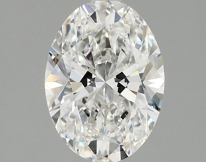 1.55 Carat Oval Shaped Excellent Cut VVS2 IGI Certified Lab Grown Diamond