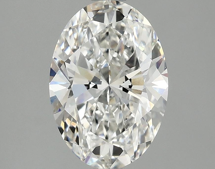 2.05 Carat Oval Shaped Ideal Cut VVS2 IGI Certified Lab Grown Diamond