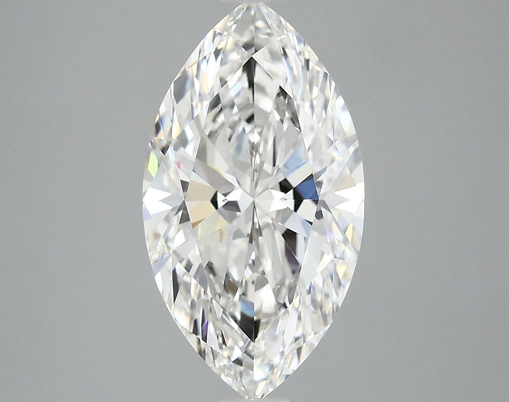2.99 Carat Marquise Shaped Excellent Cut VVS2 IGI Certified Lab Grown Diamond