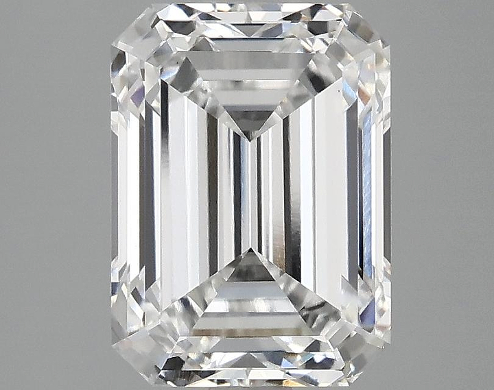 3.03 Carat Emerald Shaped Excellent Cut VS1 IGI Certified Lab Grown Diamond