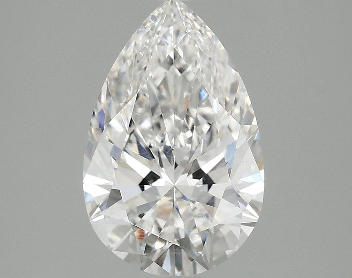 2.04 Carat Pear Shaped Ideal Cut VS1 IGI Certified Lab Grown Diamond