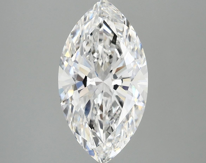 2.97 Carat Marquise Shaped Excellent Cut VS1 IGI Certified Lab Grown Diamond