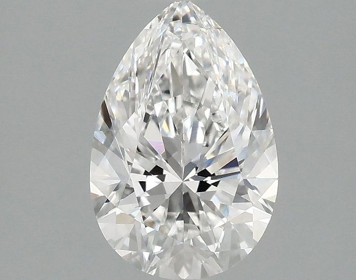 1.25 Carat Pear Shaped Excellent Cut VVS2 IGI Certified Lab Grown Diamond