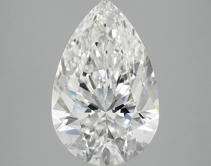 4.03 Carat Pear Shaped Ideal Cut VS1 IGI Certified Lab Grown Diamond