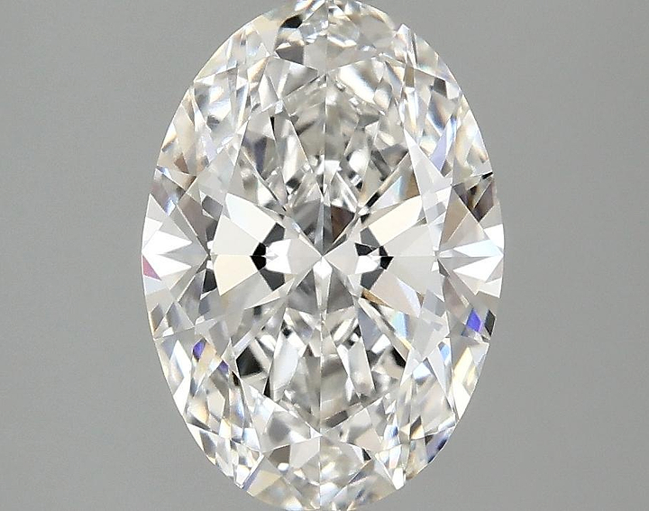2.08 Carat Oval Shaped Ideal Cut VVS2 IGI Certified Lab Grown Diamond