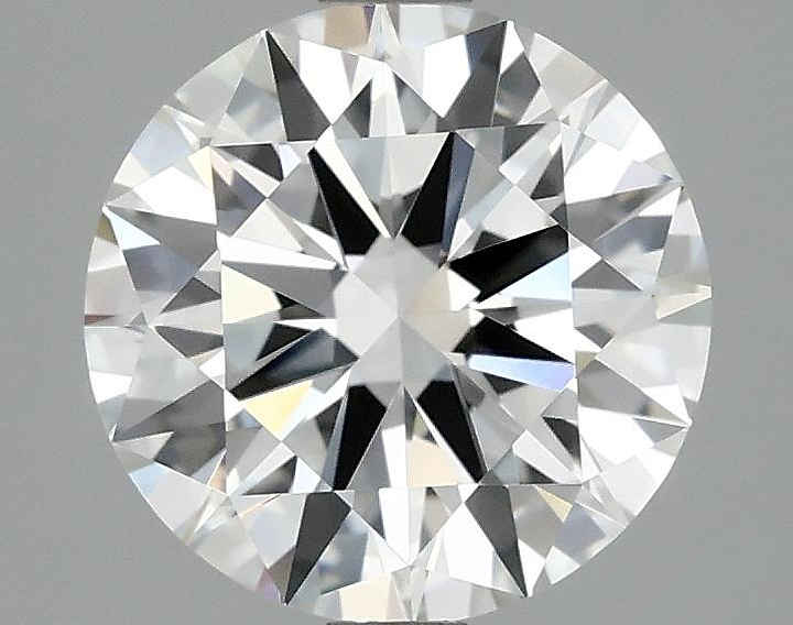 2.09 Carat Round Shaped Ideal Cut VVS2 IGI Certified Lab Grown Diamond