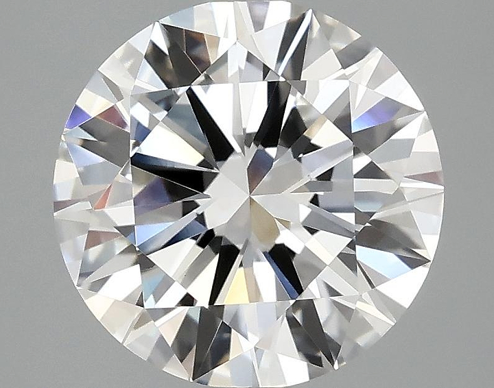 2.98 Carat Round Shaped Excellent Cut VVS2 IGI Certified Lab Grown Diamond