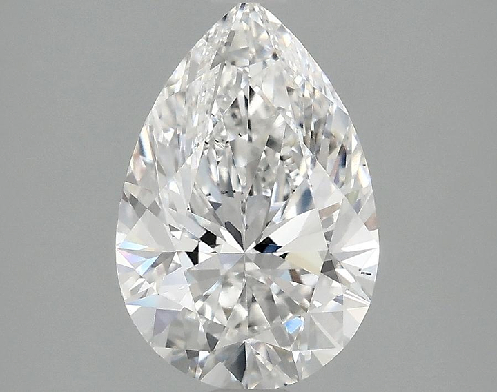 2.1 Carat Pear Shaped Excellent Cut VS2 IGI Certified Lab Grown Diamond