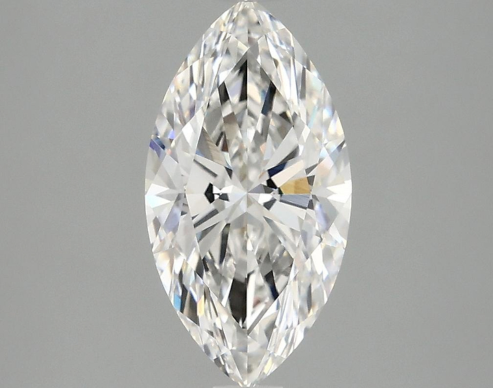 1.9 Carat Marquise Shaped Excellent Cut VS1 IGI Certified Lab Grown Diamond