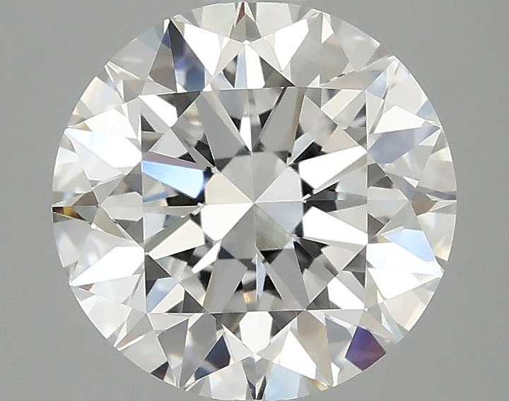 2.57 Carat Round Shaped Excellent Cut VVS2 IGI Certified Lab Grown Diamond