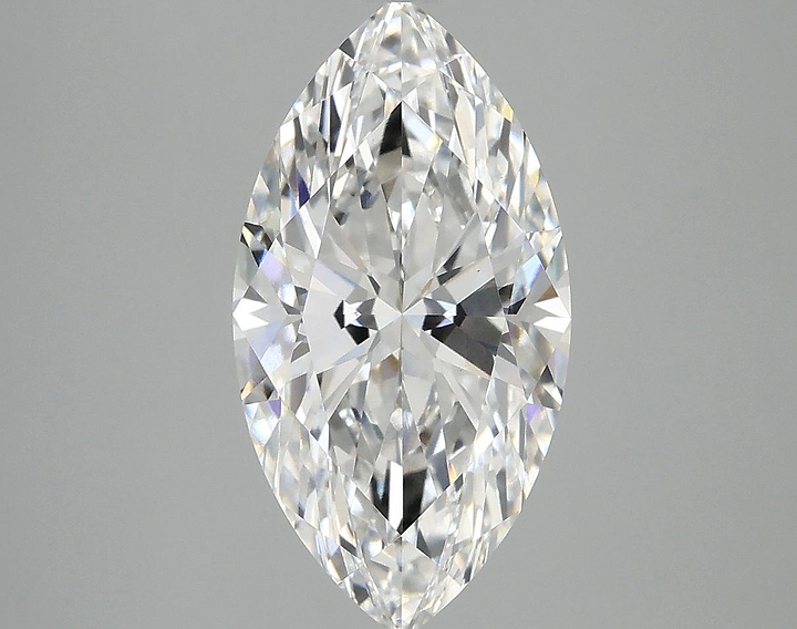 3.07 Carat Marquise Shaped Excellent Cut VS1 IGI Certified Lab Grown Diamond