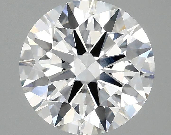 2.04 Carat Round Shaped Ideal Cut VVS2 IGI Certified Lab Grown Diamond