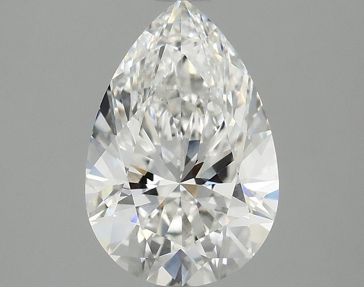 2.08 Carat Pear Shaped Excellent Cut VVS2 IGI Certified Lab Grown Diamond