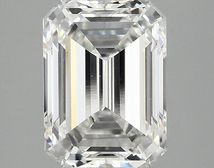 2.9 Carat Emerald Shaped Excellent Cut VS2 IGI Certified Lab Grown Diamond
