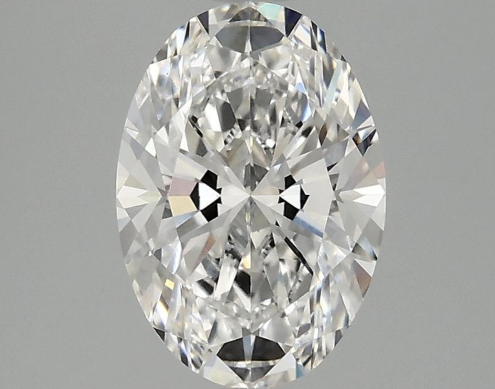 1.5 Carat Oval Shaped Ideal Cut VS1 IGI Certified Lab Grown Diamond