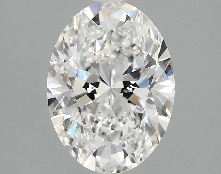 1.57 Carat Oval Shaped Excellent Cut VVS2 IGI Certified Lab Grown Diamond