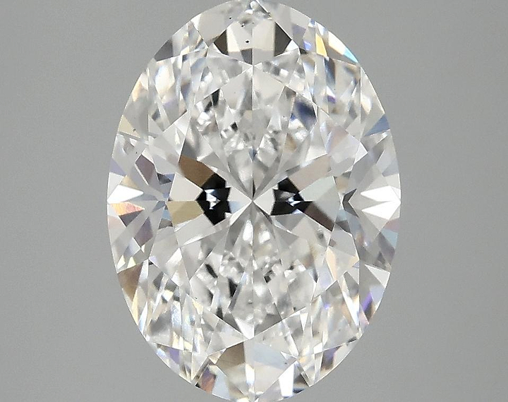 3.1 Carat Oval Shaped Ideal Cut VS2 IGI Certified Lab Grown Diamond