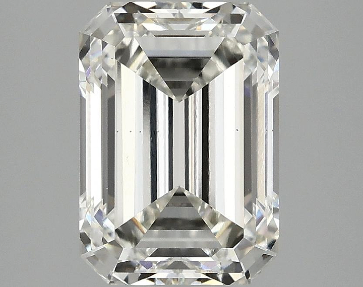 3.02 Carat Emerald Shaped Ideal Cut VS1 IGI Certified Lab Grown Diamond