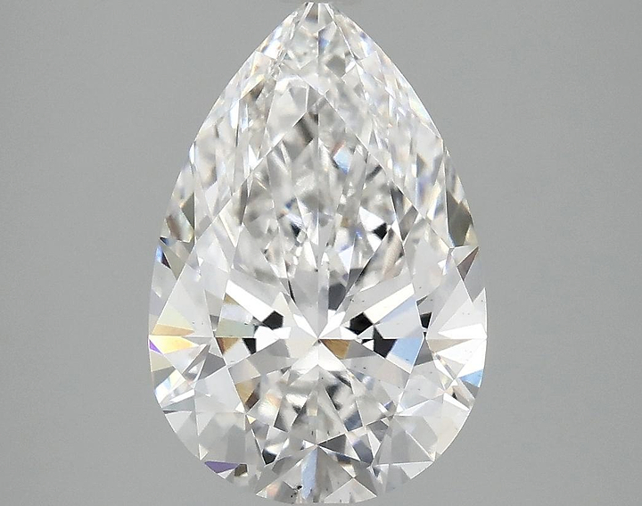 3.02 Carat Pear Shaped Excellent Cut VS2 IGI Certified Lab Grown Diamond