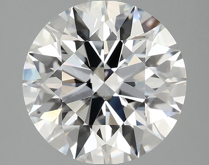 3.01 Carat Round Shaped Ideal Cut VVS2 IGI Certified Lab Grown Diamond