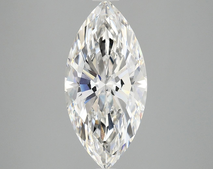 3.06 Carat Marquise Shaped Excellent Cut VVS2 IGI Certified Lab Grown Diamond