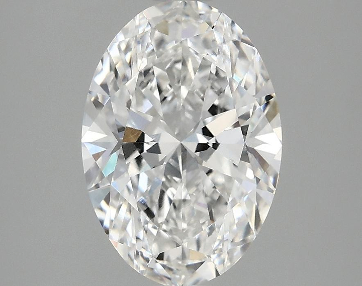 2.09 Carat Oval Shaped Ideal Cut VVS2 IGI Certified Lab Grown Diamond