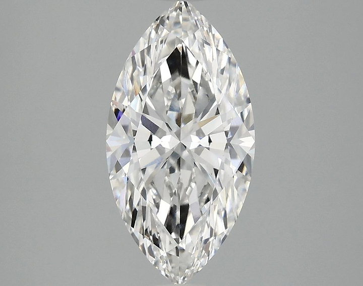 2.07 Carat Marquise Shaped Ideal Cut VVS2 IGI Certified Lab Grown Diamond
