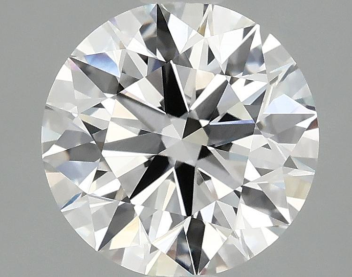 2.58 Carat Round Shaped Ideal Cut VVS2 IGI Certified Lab Grown Diamond