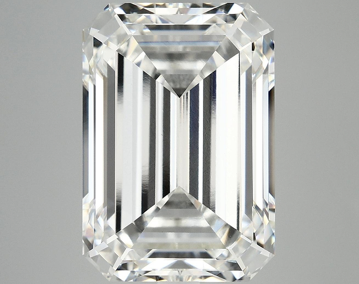 11.06 Carat Emerald Shaped Ideal Cut VVS2 IGI Certified Lab Grown Diamond