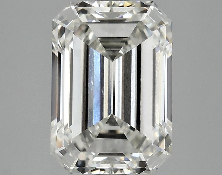 3.1 Carat Emerald Shaped Ideal Cut VS1 IGI Certified Lab Grown Diamond