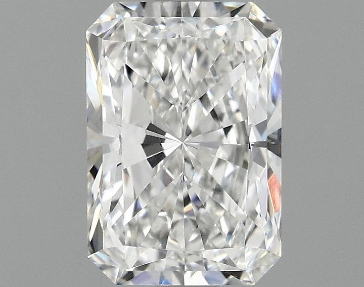 0.98 Carat Radiant Shaped Ideal Cut VVS2 IGI Certified Lab Grown Diamond