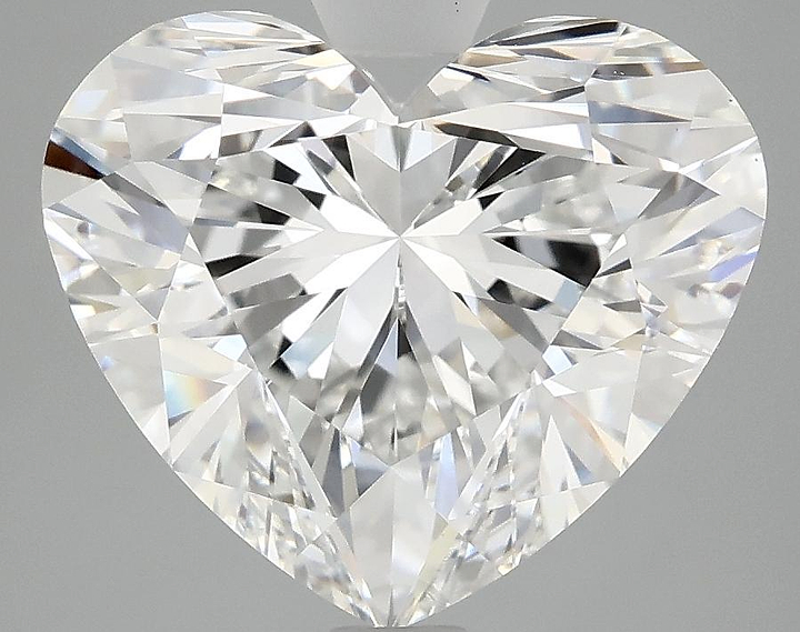 5.1 Carat Heart Shaped Excellent Cut VS1 IGI Certified Lab Grown Diamond