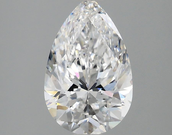 2.02 Carat Pear Shaped Ideal Cut VS2 IGI Certified Lab Grown Diamond