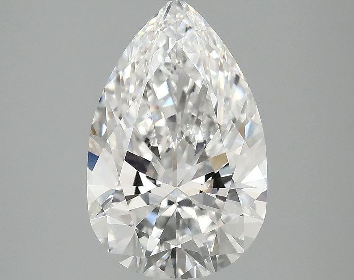 3.08 Carat Pear Shaped Ideal Cut VS1 IGI Certified Lab Grown Diamond