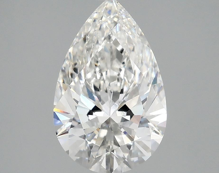 2.02 Carat Pear Shaped Ideal Cut VS1 IGI Certified Lab Grown Diamond