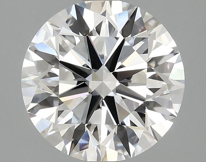 2.06 Carat Round Shaped Excellent Cut VVS2 IGI Certified Lab Grown Diamond