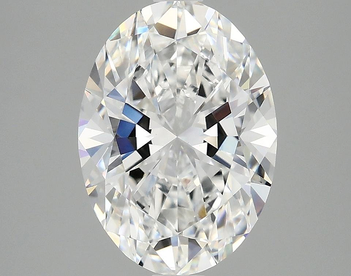 3.05 Carat Oval Shaped Ideal Cut VVS2 IGI Certified Lab Grown Diamond