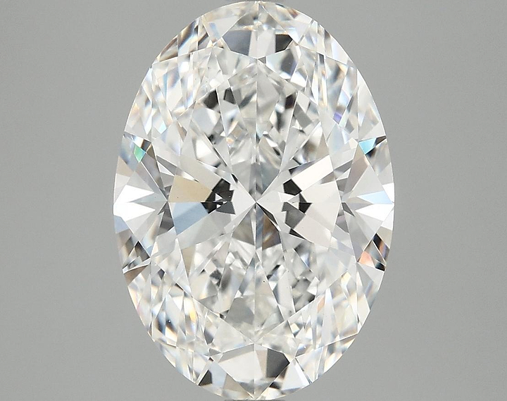3.96 Carat Oval Shaped Ideal Cut VVS2 IGI Certified Lab Grown Diamond